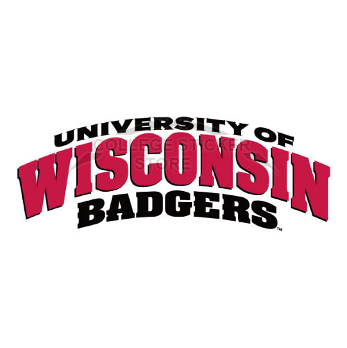 Diy Wisconsin Badgers Iron-on Transfers (Wall Stickers)NO.7023